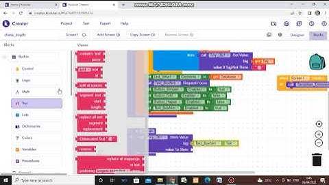 Membuat CRUD Sederhana Data Mahasiswa Tiny DB Dengan Menggunakan Kodular