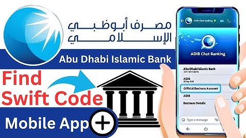 How to Check ADIB Swift Code | How to Get ADIB Swift Code | How to Find ADIB Swift Code