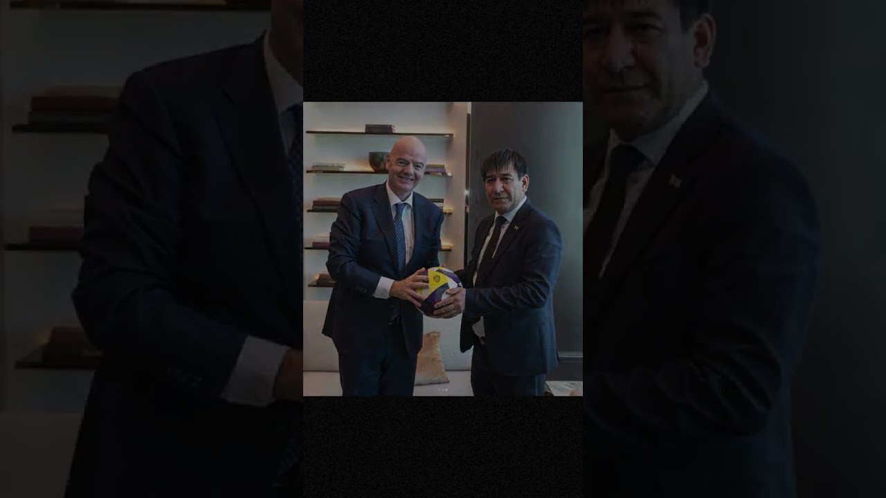 Состоялась встреча председателя ФФТ Гуванчмухамеда Овекова с президентом ФИФА Джанни Инфантино.