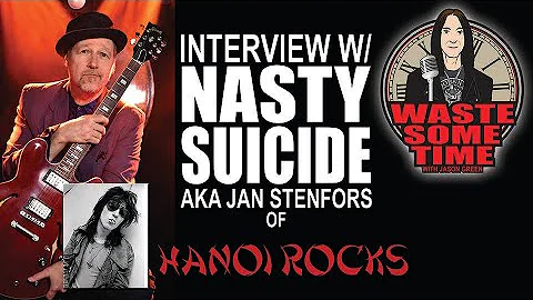 NASTY SUICIDE aka Jan Stenfors of HANOI ROCKS Rare...