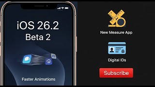 iOS 26.2 Beta 2 – Faster Animations, New Measure App, Digital IDs & Hidden Features EXPLAINED!
