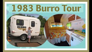 1983 Burro Vintage Fiberglass Camper Tour