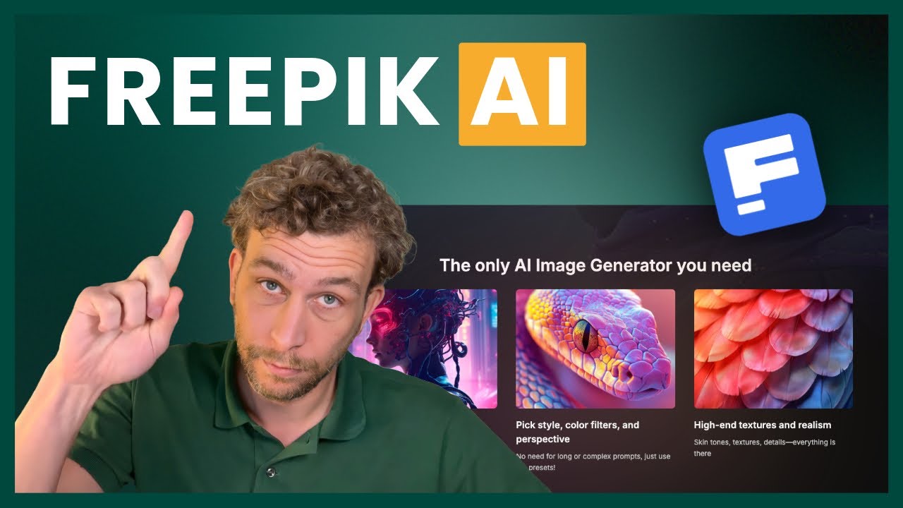 Freepik AI Tutorial Deutsch – Der EINZIGE KI-Bildgenerator, den du brauchst!? Inkl. Google VEO 3