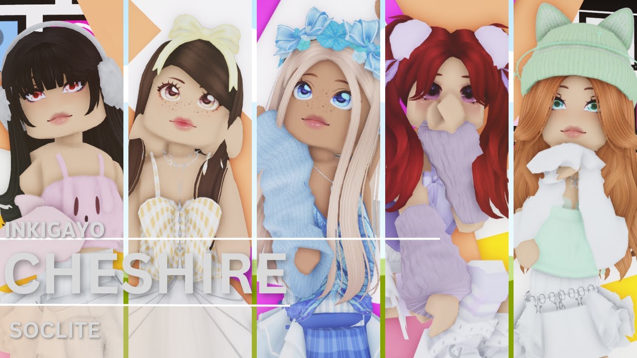 SOCLITE - CHESHIRE (INKIGAYO 1K SPECIAL STAGE) 4K ROBLOX KPOP