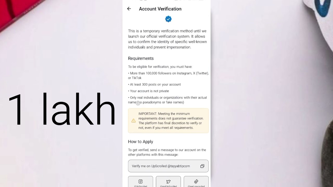 How to verify upscrolled account 2026|