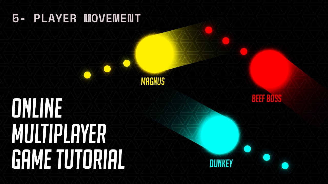 Online Multiplayer Game Tutorial #5 - Player Movement 