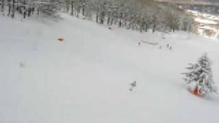 白樺高原国際スキー場ゴンドラより
