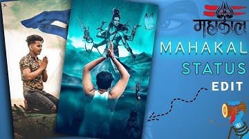 Mahadev status video editing in capcut...🔥