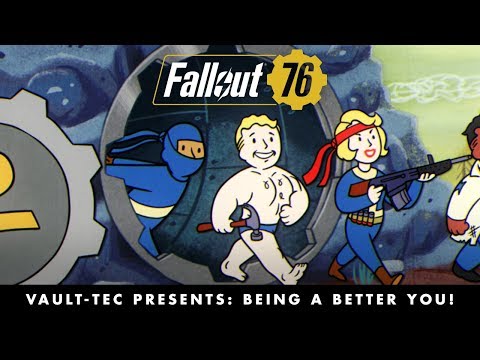 Fallout 76 – Vault-Tec Presents: Being a Better You! Perks Video ANZ - Fallout 76 – Vault-Tec Presents: Being a Better You! Perks Video ANZ