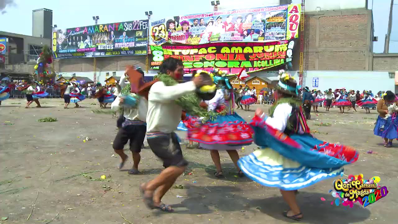 COMPARSA AYLLUS DE HUALLA / VICTOR FAJARDO - AYACUCHO / QORI CARNAVAL DE MAGDA 2020