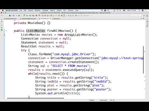 00510 movie data model and list of movies