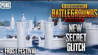 SECRET PLACE= FROST FESTIVAL SECRET TRICK PUBG MOBILE NEW TIPS AND TRICKS INDIAN PUBG NEWS MALAYALAM