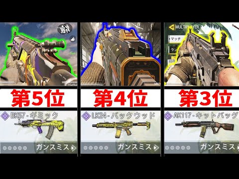 【CODモバイル】最強のアイアンサイトランキング第5位～第1位！！使うだけでエイム力が大幅にUPし初弾から当てれる猛者エイムが可能に！？〈KAME〉
