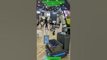 AUTOMATE 2025 #automationsolutions #machinedesign #universalrobots #abbrobots #manufacturing
