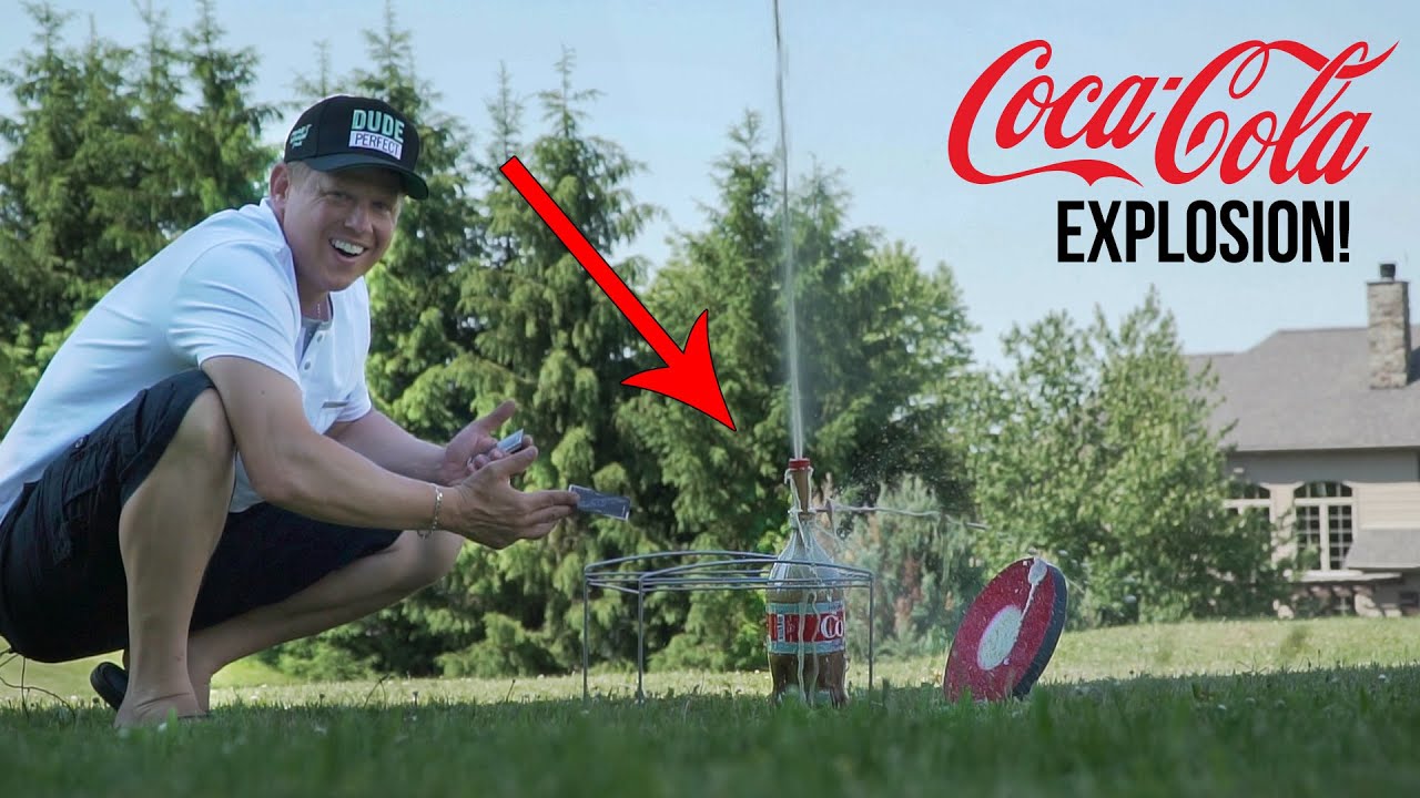 Card Throwing Mentos REACTION Rick Smith Jr YouTube