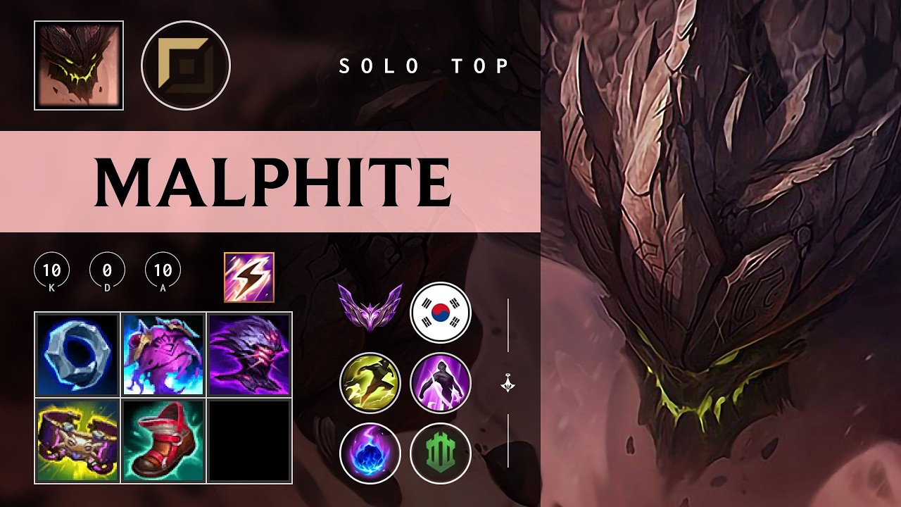 Malphite Top vs Aurora - KR Master Patch 26.03