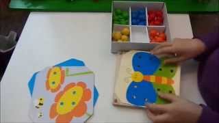 Plansza z obrazkami i kołeczkami 5162, Creative Peg Board