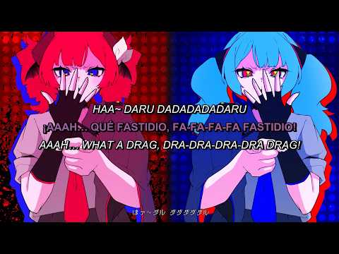 Dadadadadaru / Amala ft.Miku VS Teto | Romaji & Sub Español + Sub English