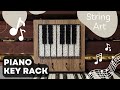 Piano Key Holder - String Art by Piggy Crafts