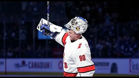 Full Highlights Of Emergency Goalie David Ayres NH...
