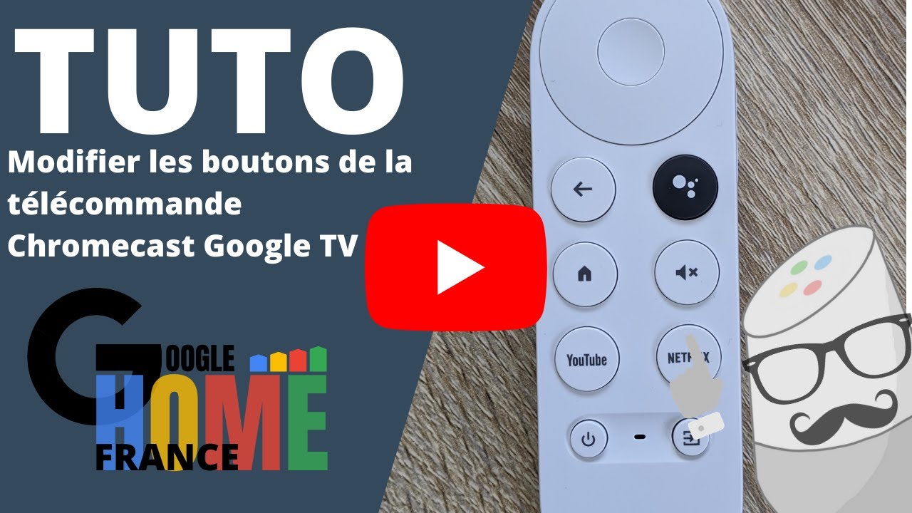 Click Telecommande Ta Vie Streaming Vf Modifier les boutons de la télécommande Google TV - YouTube