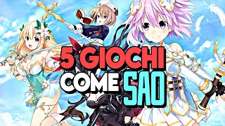 5 GIOCHI come Sword Art Online