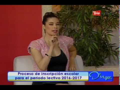 Proceso de inscripción escolar para el periodo lectivo 2016-2017
