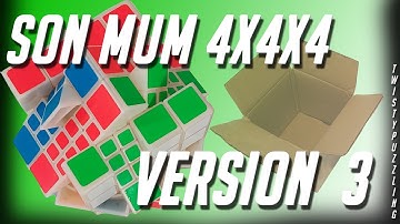 Unboxing Son Mum 4x4x4 V3 [MF8]