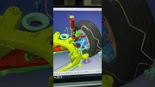 High-precision chassis scanning, 3D visualization, design reference #automotive #catiav5 #cad #scan