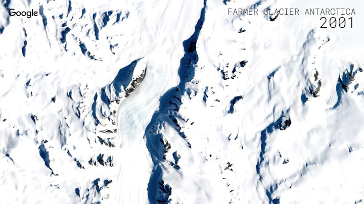 Google Timelapse: Farmer Glacier, Antarctica