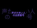 出席番号占い🔮 #shorts #出席番号占い