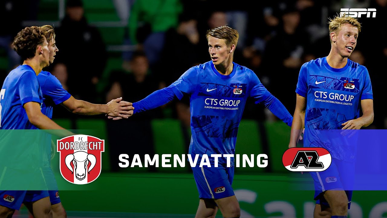 👀 KASPER BOOGAARD scoort na een HEERLIJKE actie 💫  | Samenvatting FC Dordrecht - Jong AZ