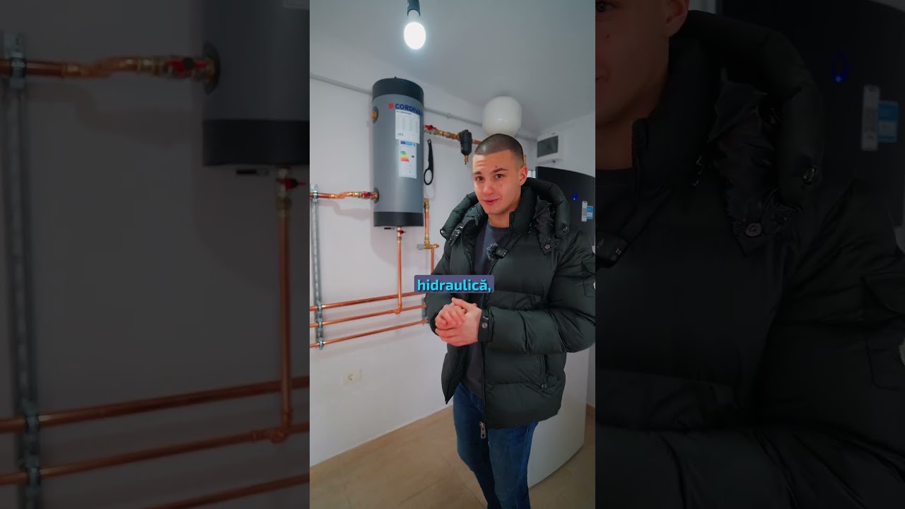 Pompa de caldura Daikin 8kW instalata in Timis | Incalzire in pardoseala | Casa 120 mp