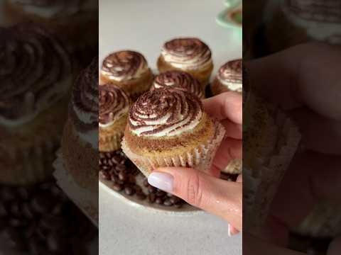 Magdalenas de tiramisú #recetasfaciles #recetas #receta