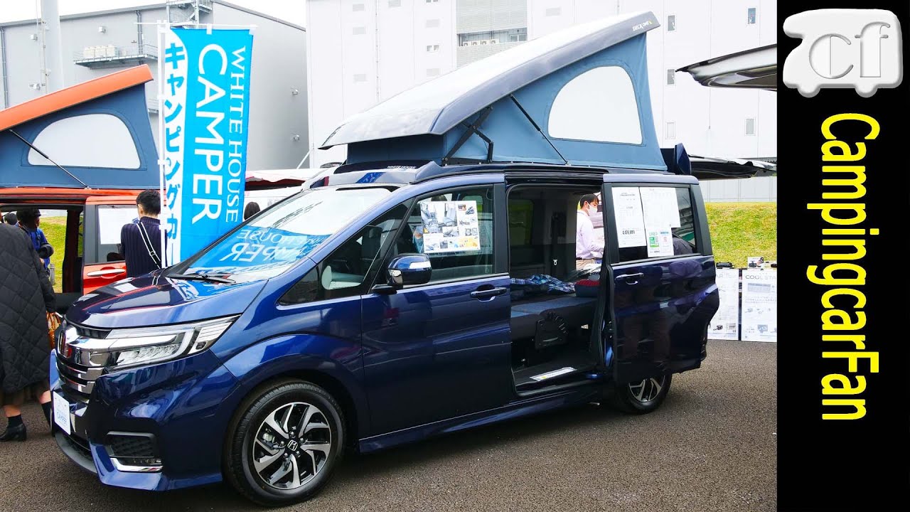 ステップワゴンdeckone ホワイトハウス ステップワゴンにポップアップルーフを架装したミニバンキャンパー Youtube