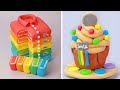 2 Hours Relax | Top 100+ Viral Rainbow Cake Decorating Ideas | Odlly Satisfying Cake Video