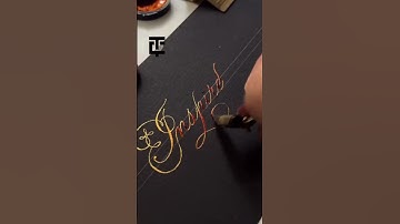 Inspire | Copper Plate Calligraphy | Calligraphy Masters | Handwriting #youtube #calligraphy #shorts