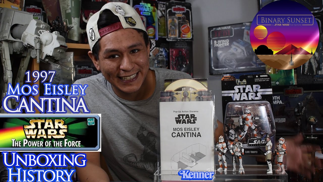1997 POTF Mos Eisley Cantina | Unboxing History | 3.75