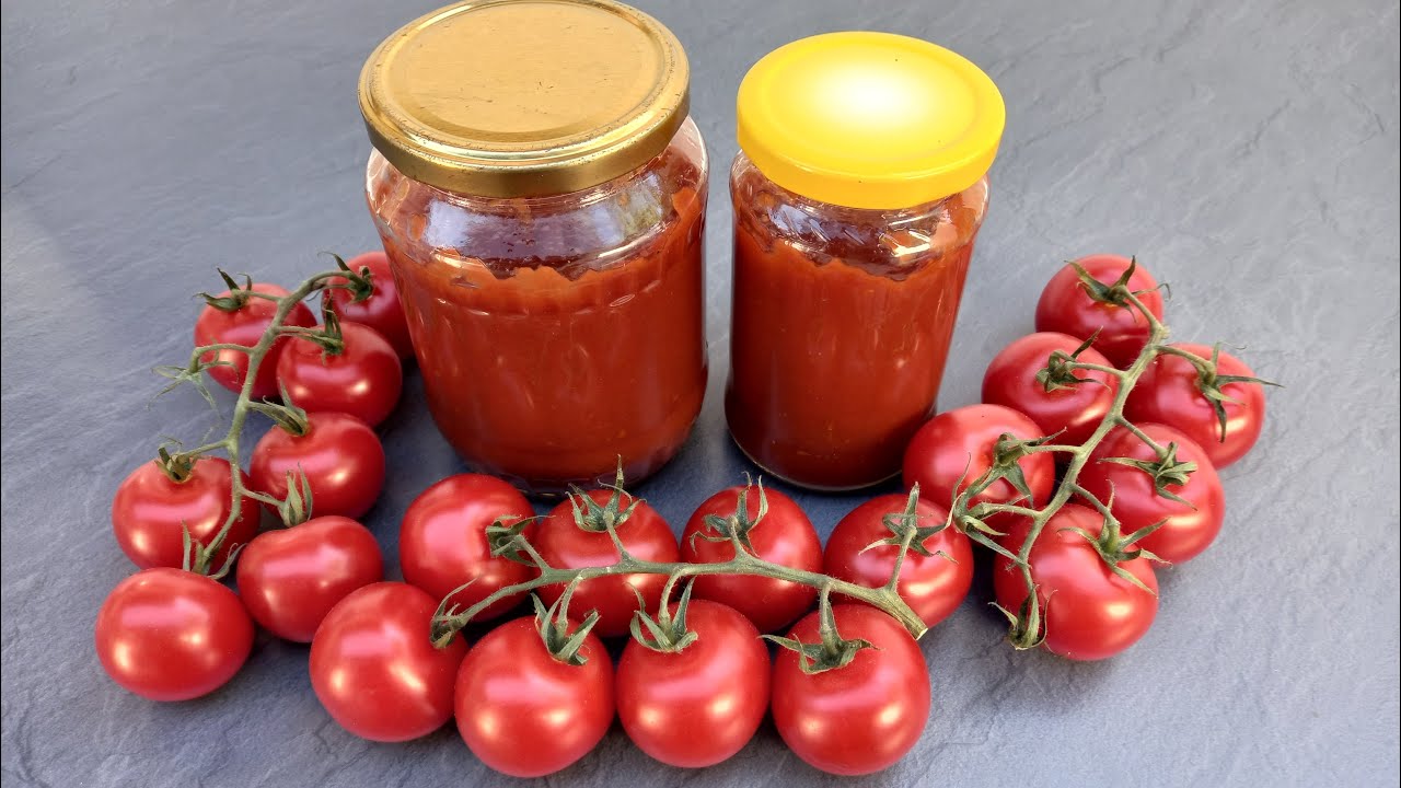 kečup - domácí výroba