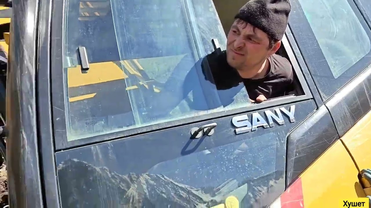 ВЫТАЩИЛИ УПАВШУЮ ТРАКТОР, С, ХУШЕТ,