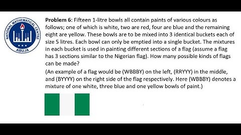 2021 NMC Nigerian Mathematics Olympiad 2nd Round Senior P6 Special Maths Academy