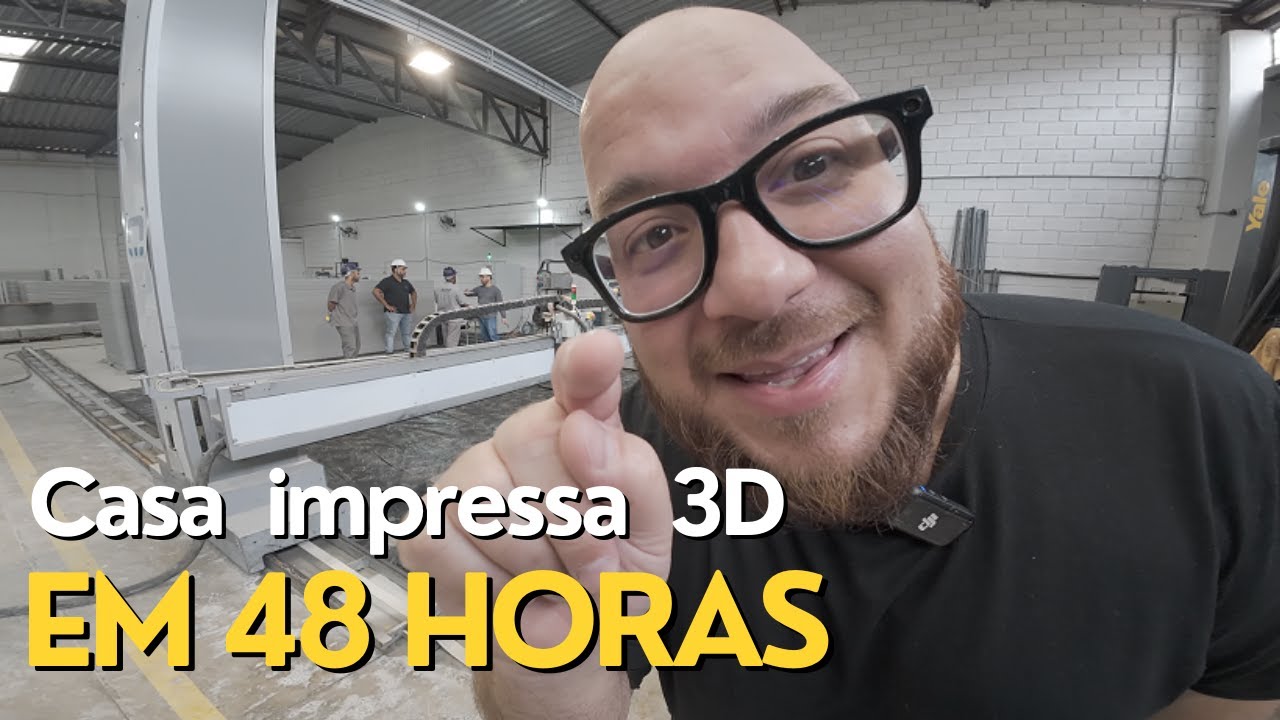 Casas impressas em 3D em 48 horas - YouTube