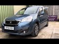 Peugeot Partner Horizon WAV automatic 2018 used car review