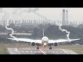 Emirates 777 wake vortex spectacular