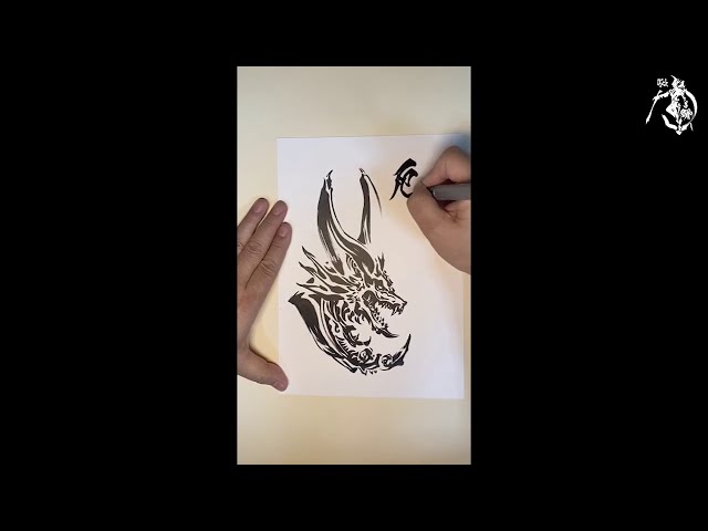 GARO PROJECT2021年賀状】 雨宮慶太ドローイングムービー／GARO
