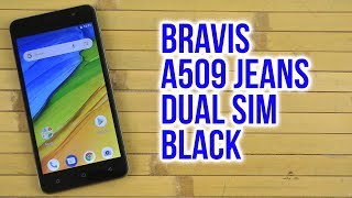 Распаковка Bravis A509 Jeans Dual Sim Black