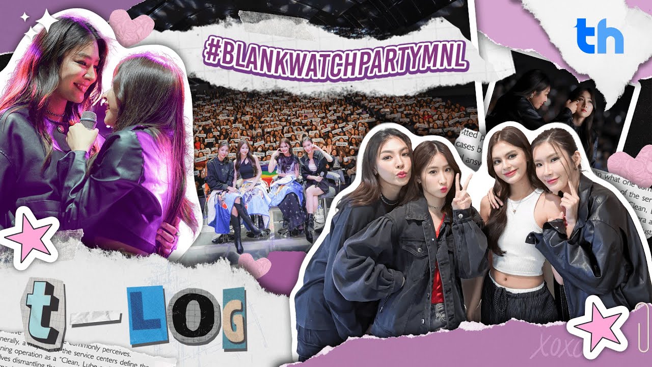 T-LOG | Faye Yoko Ize Marissa in Manila #BlankWatchPartyMNL 🇵🇭💖✨