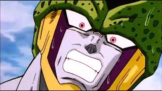 Vegetas final flash dbz and cell grows back his hand after an attack