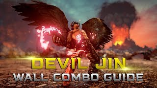 DEVIL JIN WALL BOUNCE, COMBOS + MAX DAMAGE
