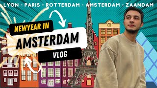 Fransa Hollanda Vlog Newyear 2024 Flixbus Fare Eyfel Falan